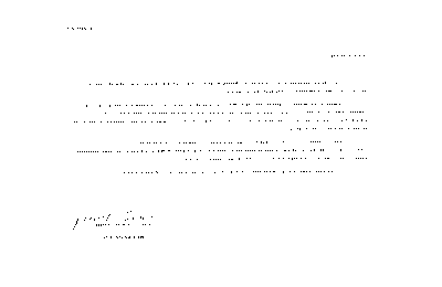 מכתב תודה מטוביה פרוכטר-אייל